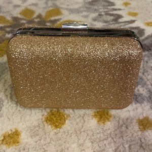 NWT Gold Mini Clutch